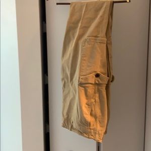 Michael Kors tan chino cargo pants